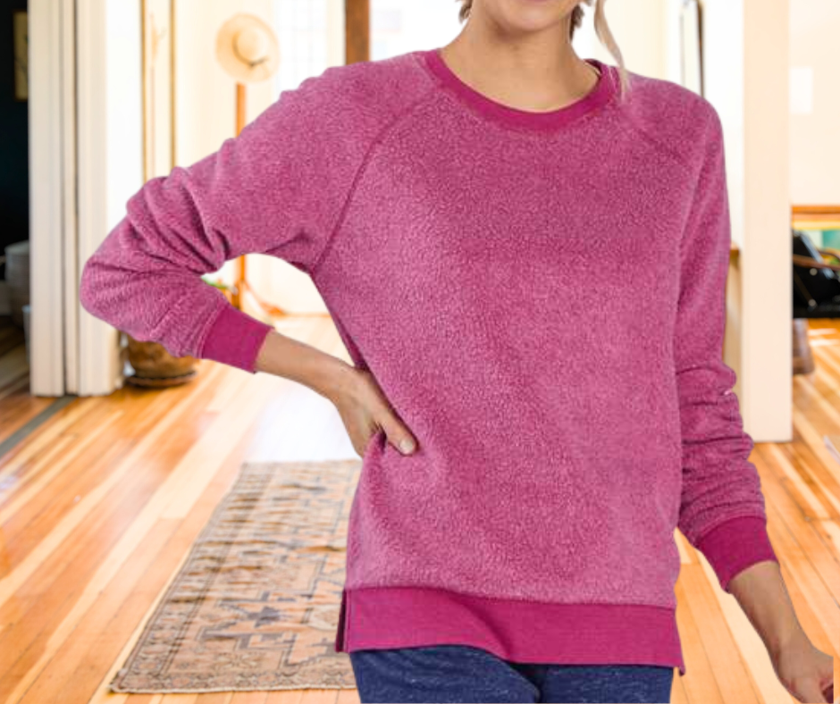 Fleece Out, pullover sweatshirt