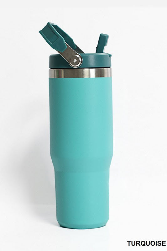 Flip Straw Tumbler