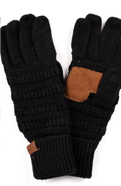 Thick CC touchscreen gloves