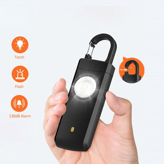 Personal Safety Alarm and Flashlight