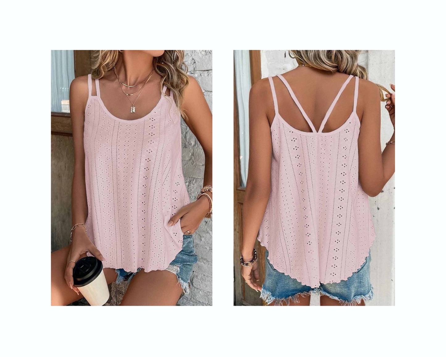 Eye Catcher Tank, in multiple colors