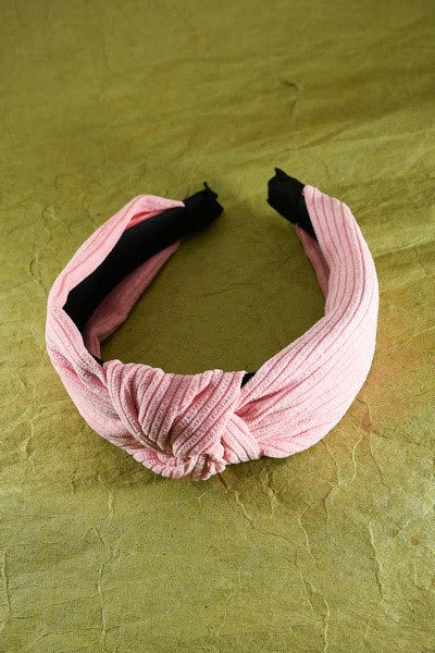 Knotted Corduroy Headband