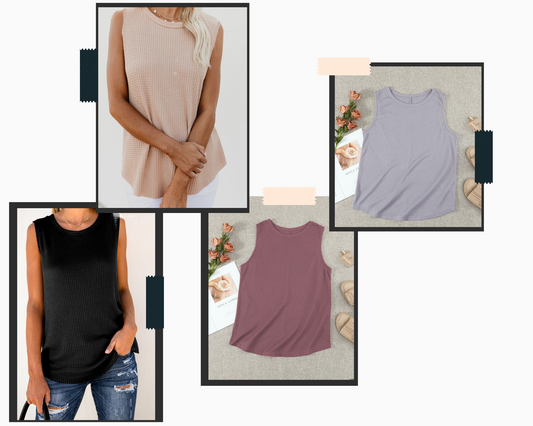 Sleeveless in Seattle Top in Multiple Colors