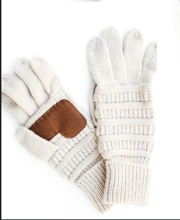 Thick CC touchscreen gloves