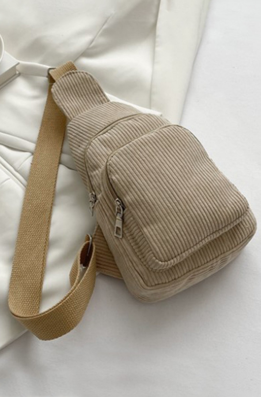 Cute Corduroy Crossbody