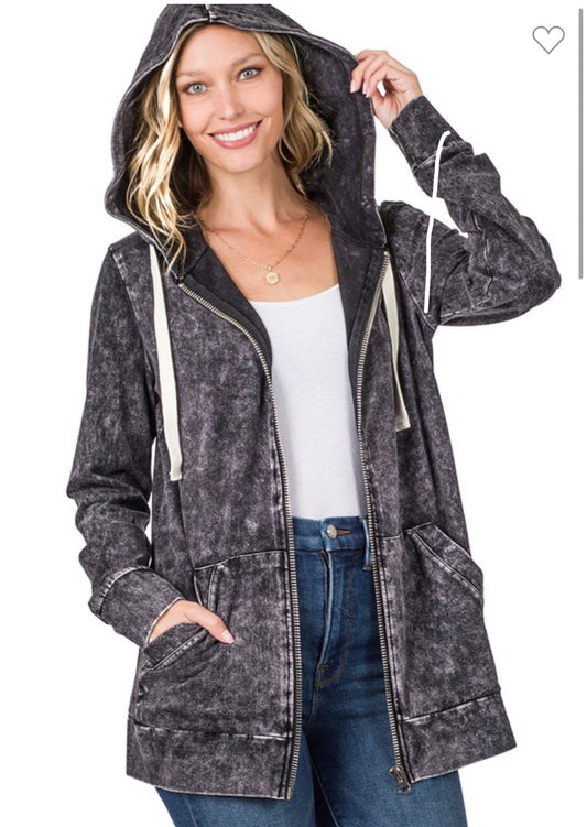 Mineral Wash Jacket