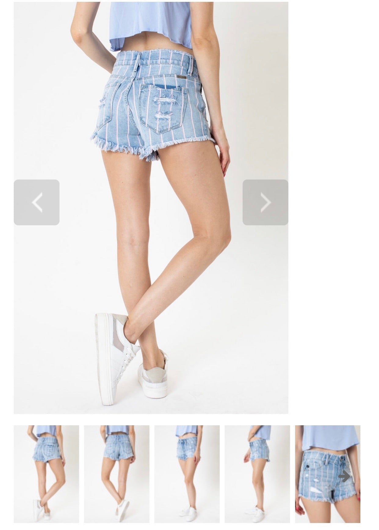 Stripes, Kancan Shorts (SWH)