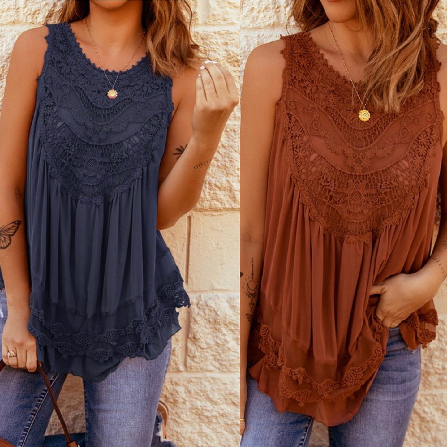 Dress Me Up Tank- Multiple Colors