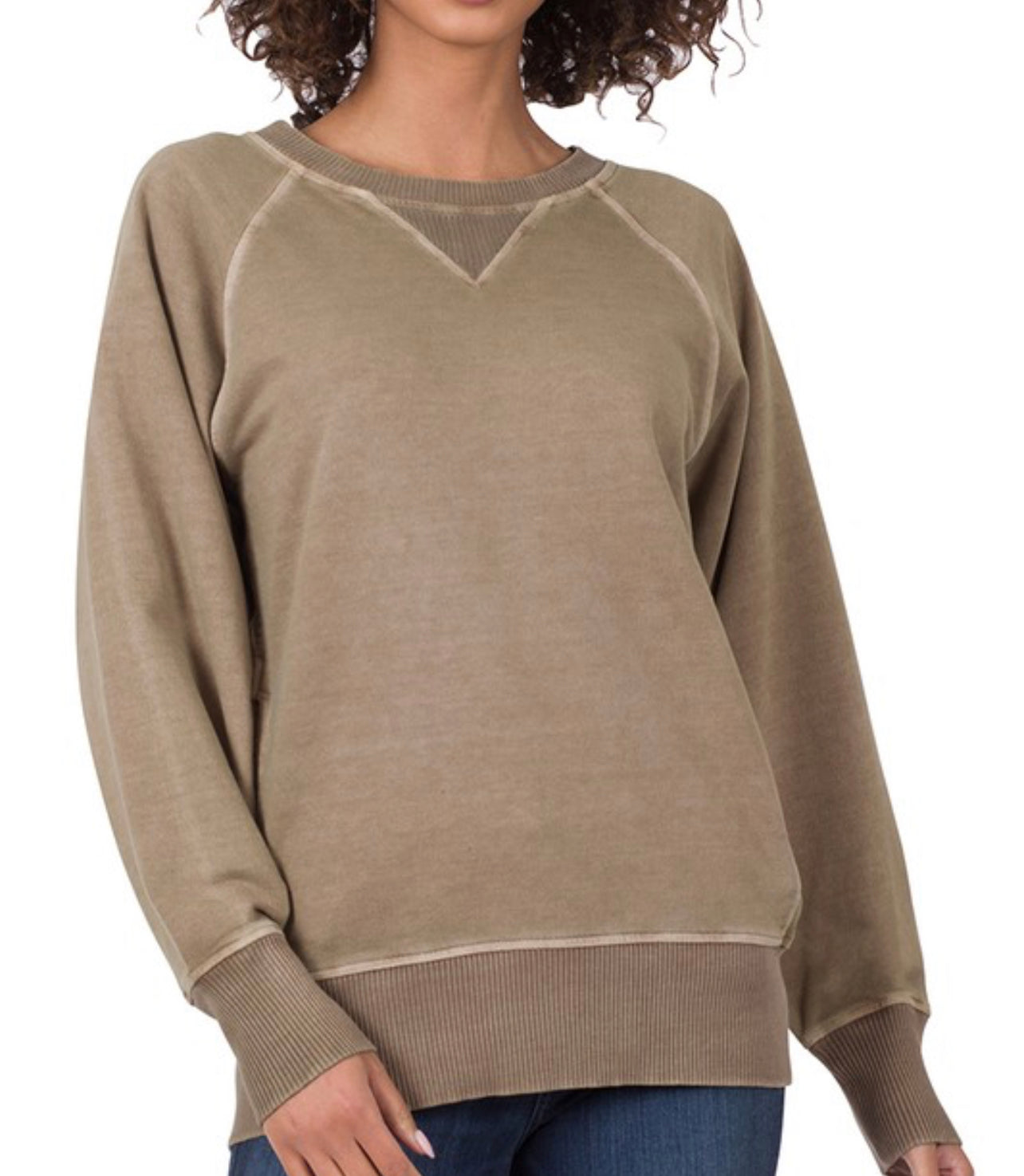 Plainly Perfect Pullover Sweatshirt, in multiple colors(SWH)