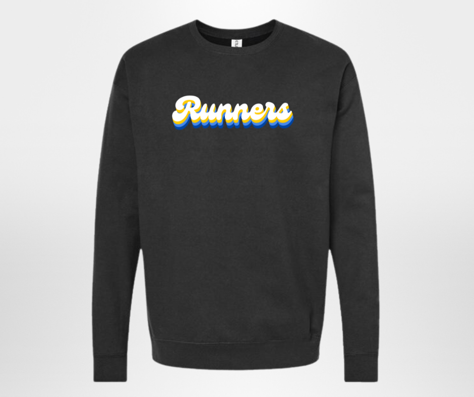 Retro Runners, tee in toddler, youth, & adult