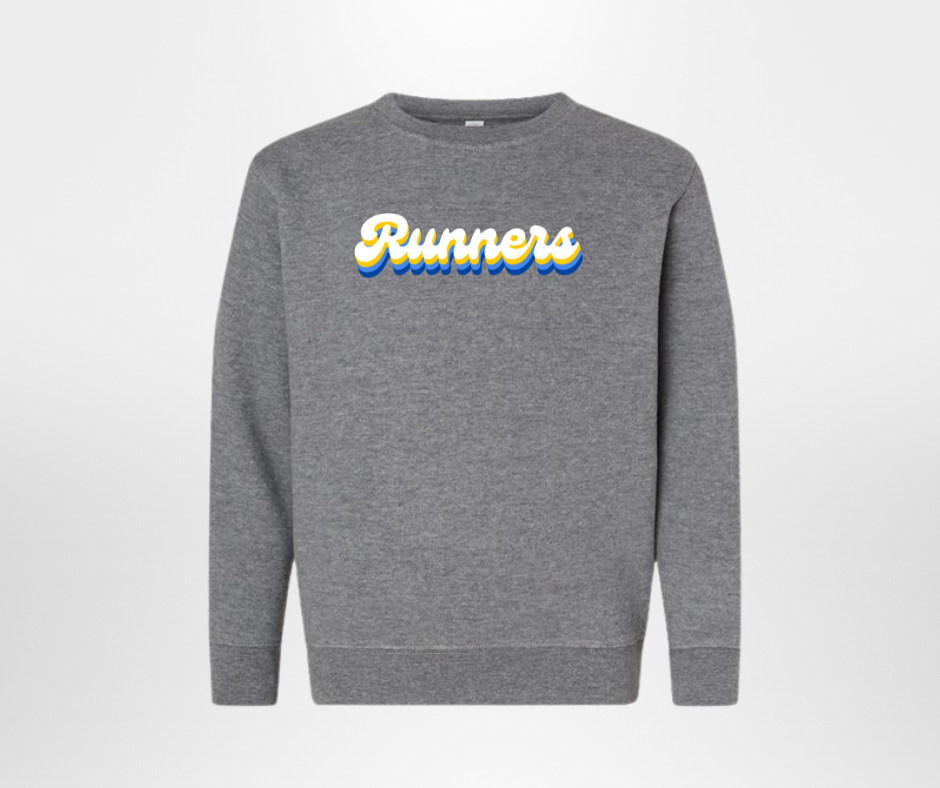 Retro Runners, tee in toddler, youth, & adult