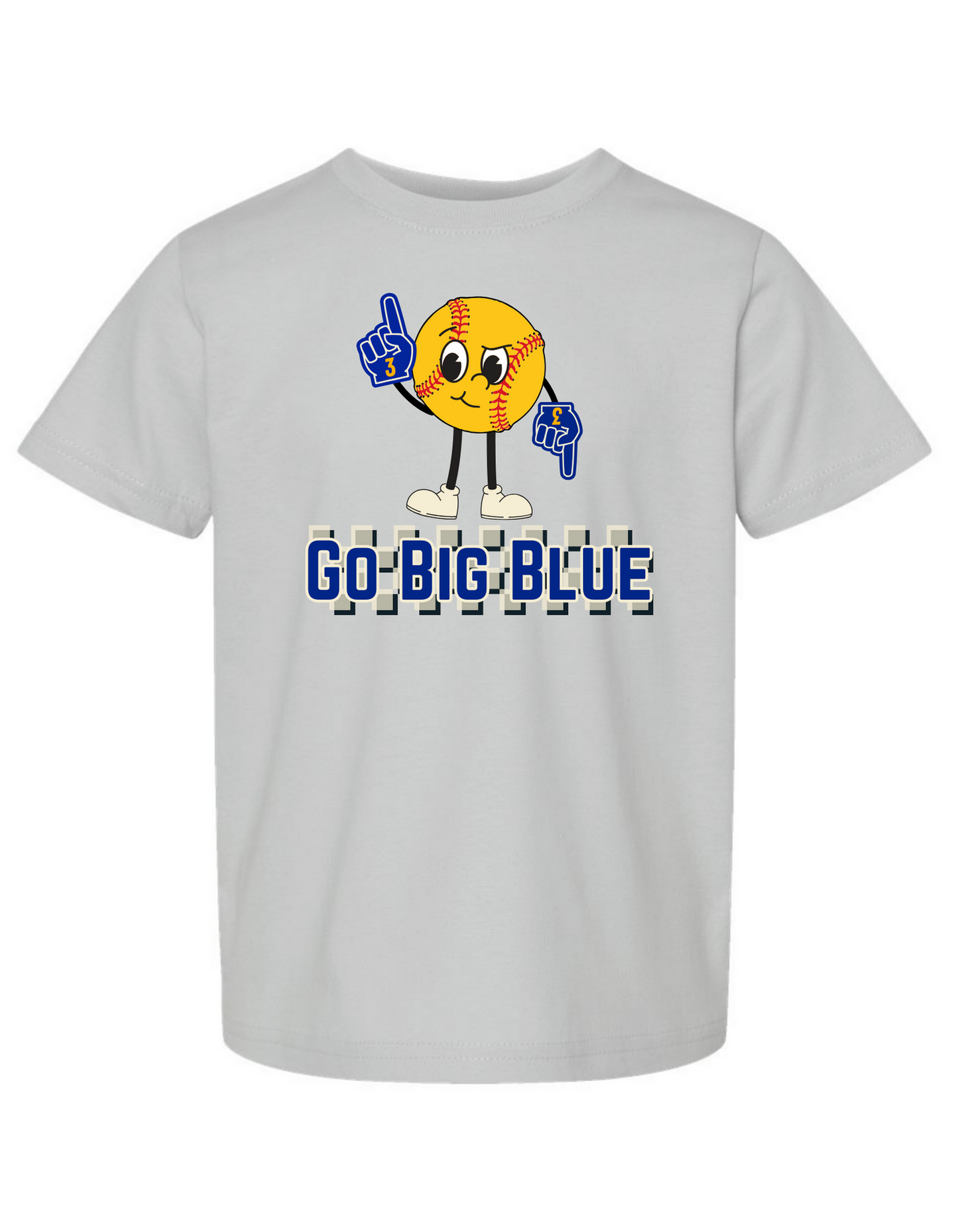 GO BIG BLUE Sports ball, toddler through adult in multiple sports