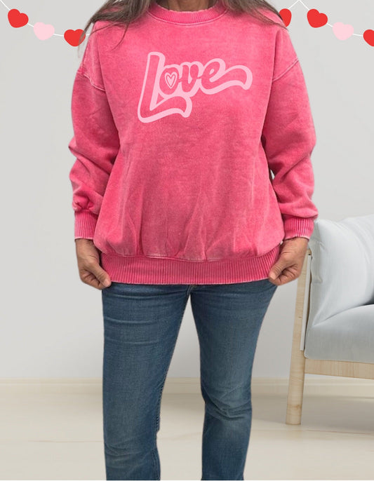 Love, sweatshirt