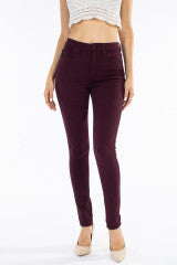 Burgundy, skinny, Kancans