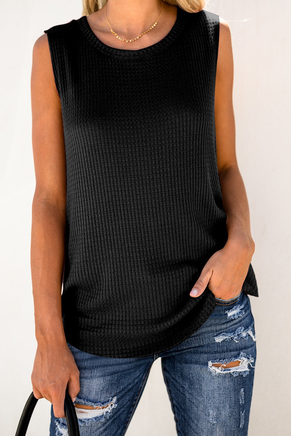 Sleeveless in Seattle Top
