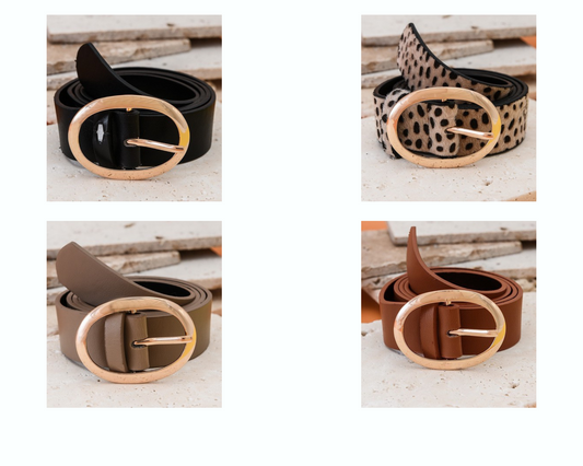 Belt It Out Leather Belt
