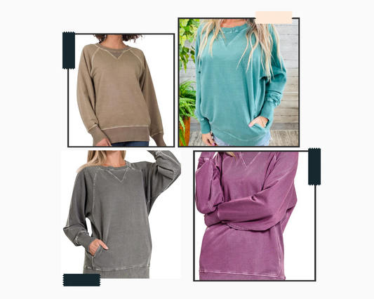 Plainly Perfect Pullover Sweatshirt