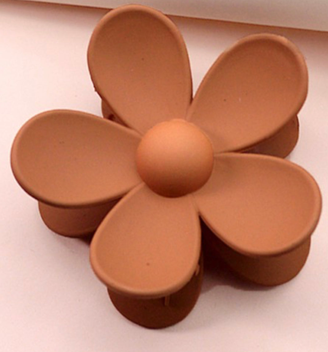 Flower Claw Clip in multiple colors