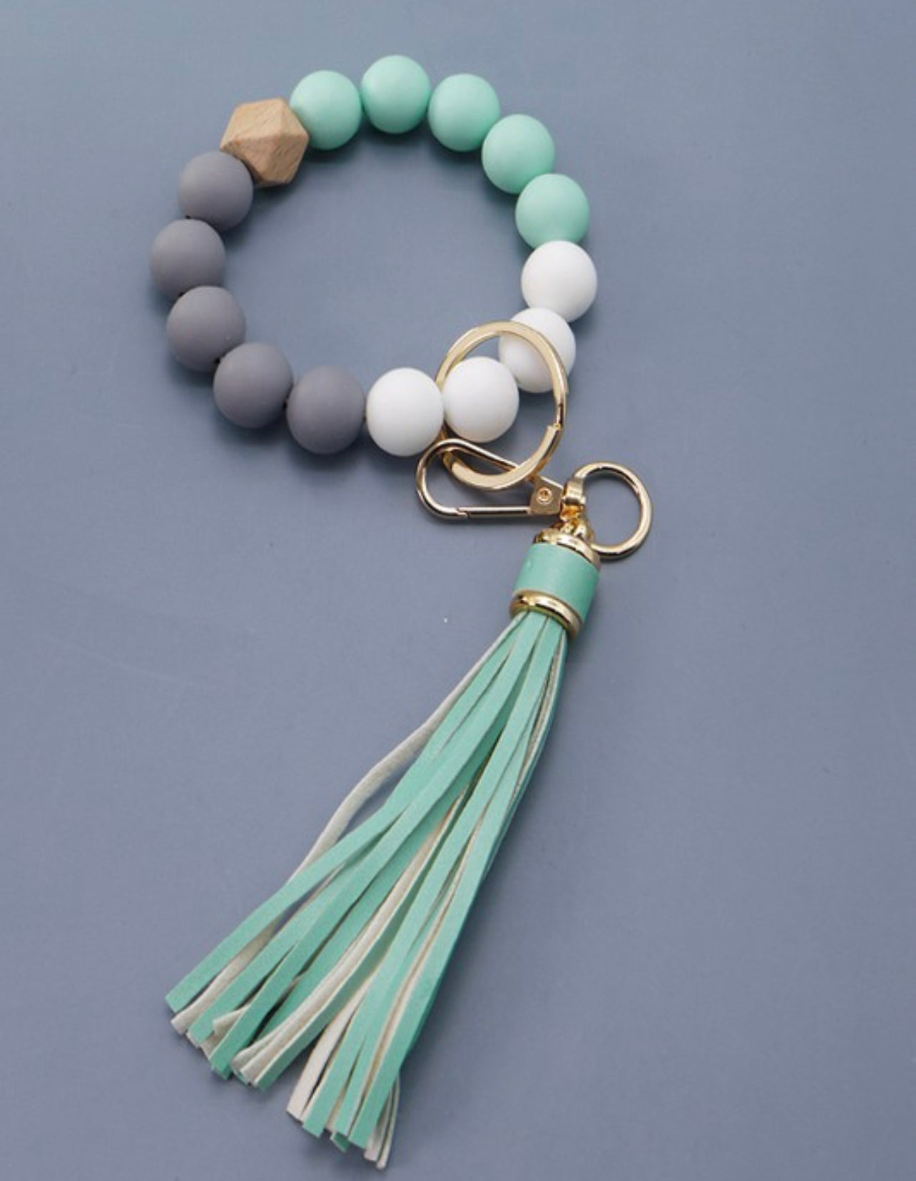 Beaded Key Ring
