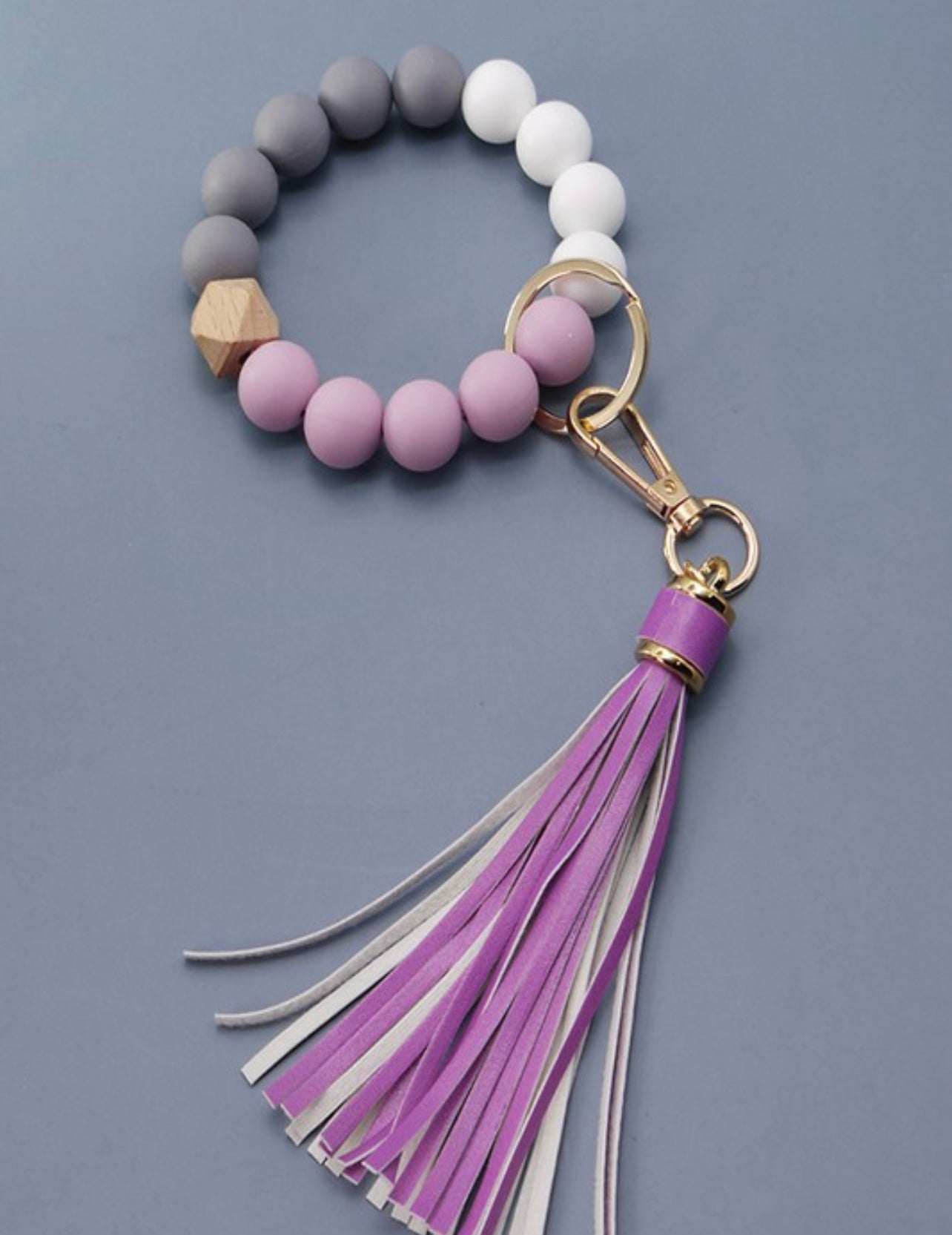 Beaded Key Ring