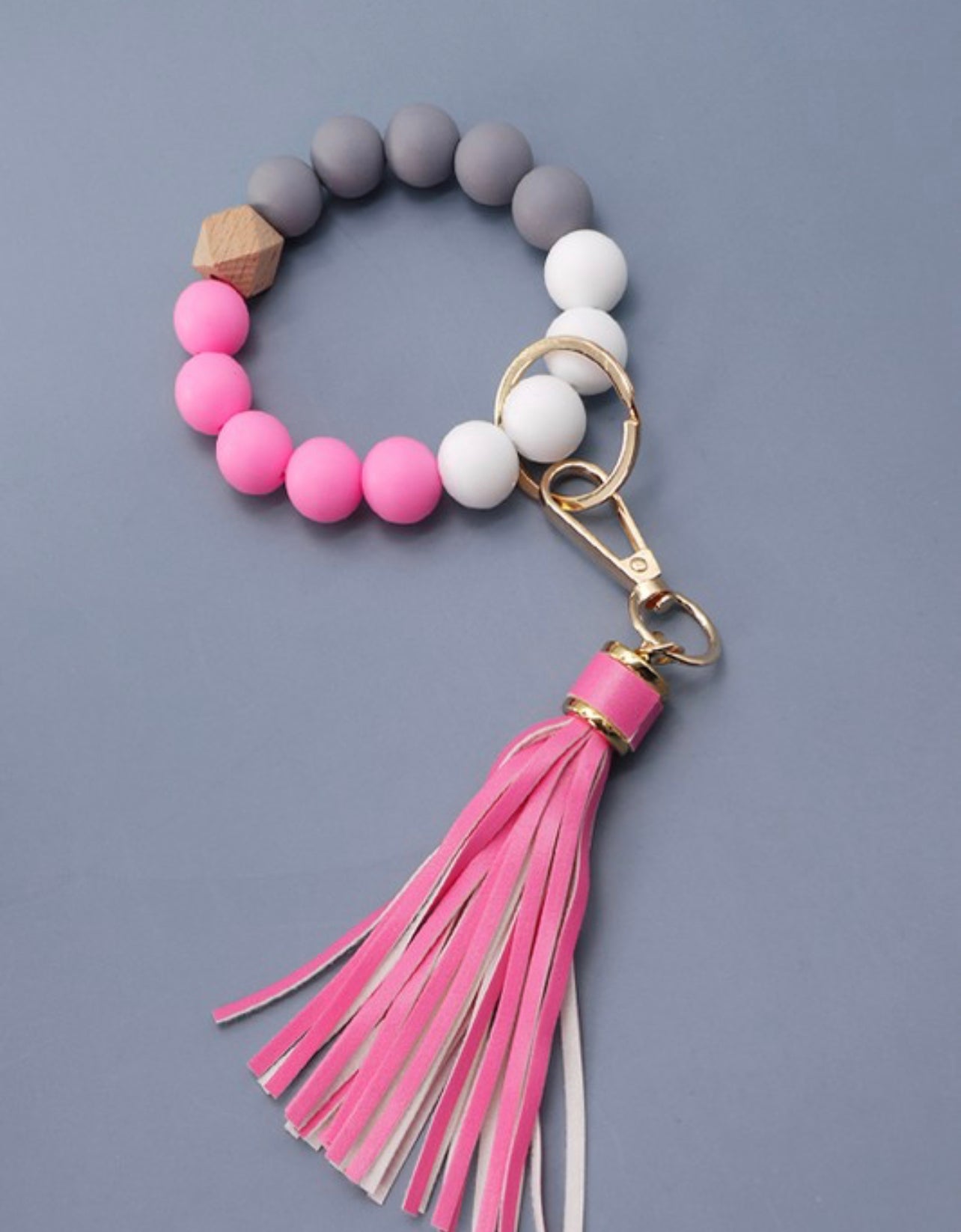 Beaded Key Ring
