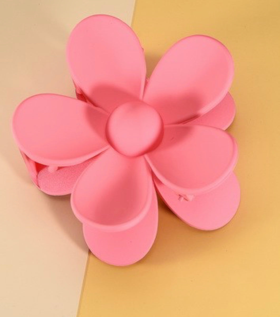 Flower Claw Clip in multiple colors