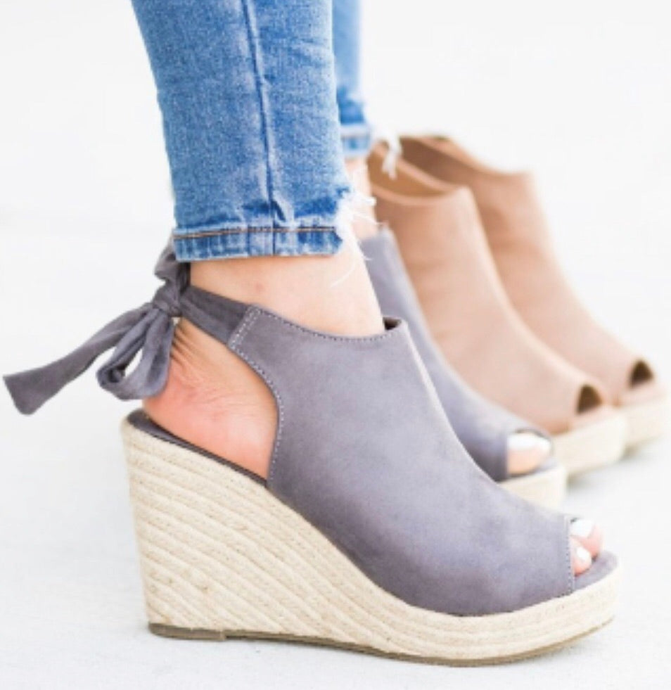 Guilty grey, wedges